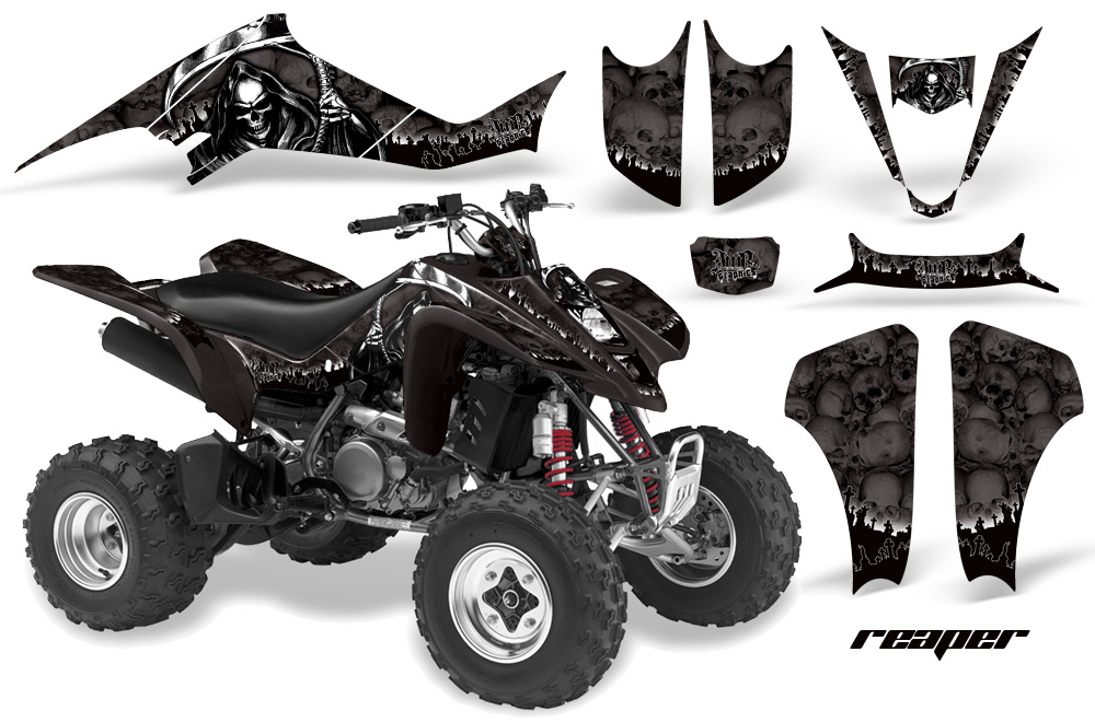 Suzuki LTZ 400 03-08 Graphics Reaper Black